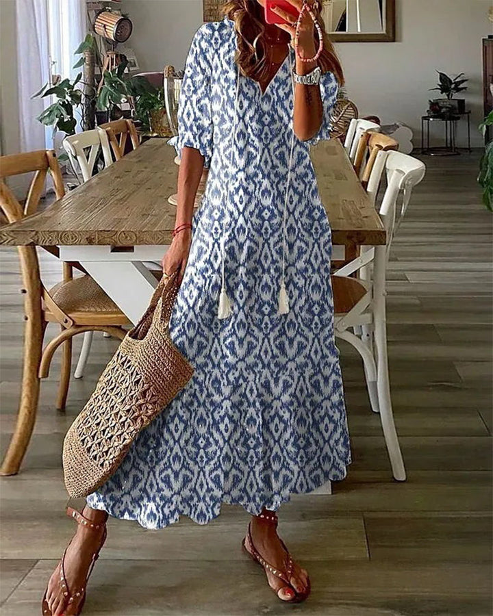 Beatrice - Boho Tummy Covering Dress
