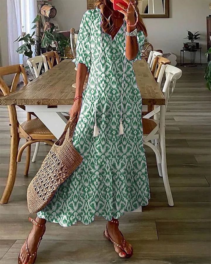 Beatrice - Boho Tummy Covering Dress