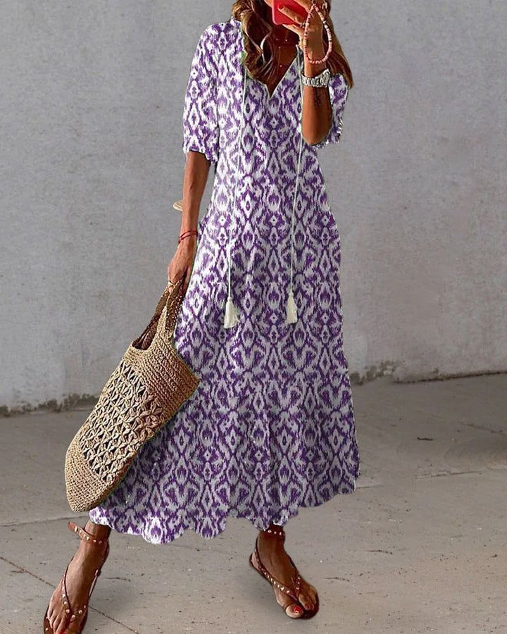 Beatrice - Boho Tummy Covering Dress
