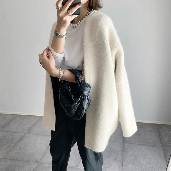 Sandrine™ – natural and soft cardigan