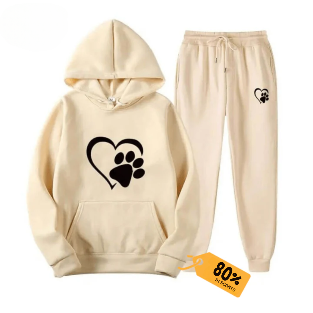 PawLife™ – Sweatshirt and Pants Set for the Well-Being of Stray Dogs