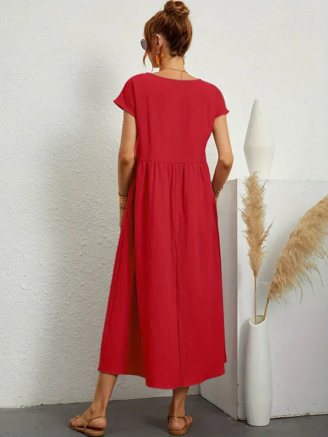 Keira™ - Lightweight soft dress with pockets