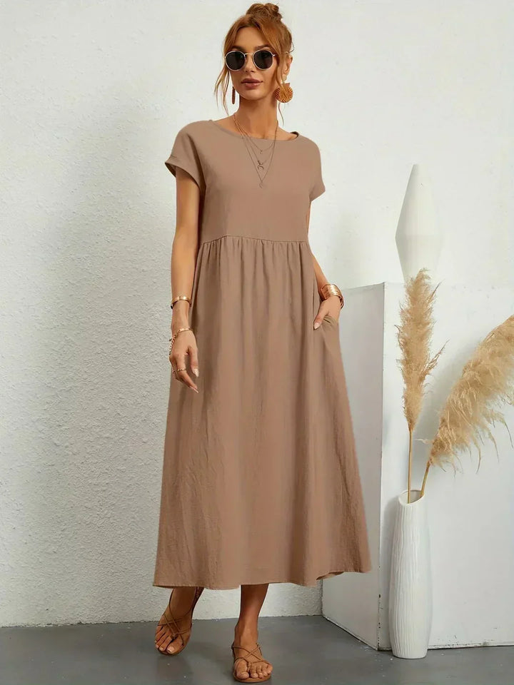 Keira™ - Lightweight soft dress with pockets