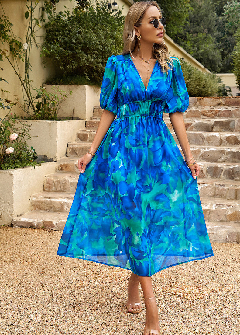 Flore - Elegant Floral Dress