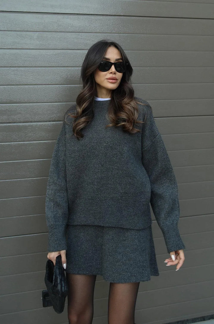 Helena ™ - Set of sweater and skirt