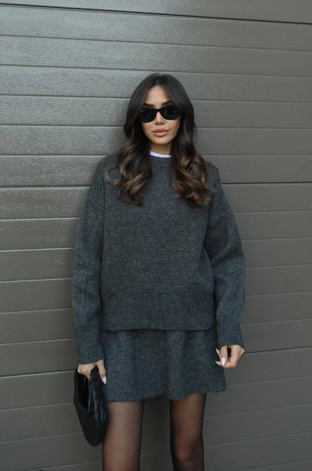 Helena ™ - Set of sweater and skirt