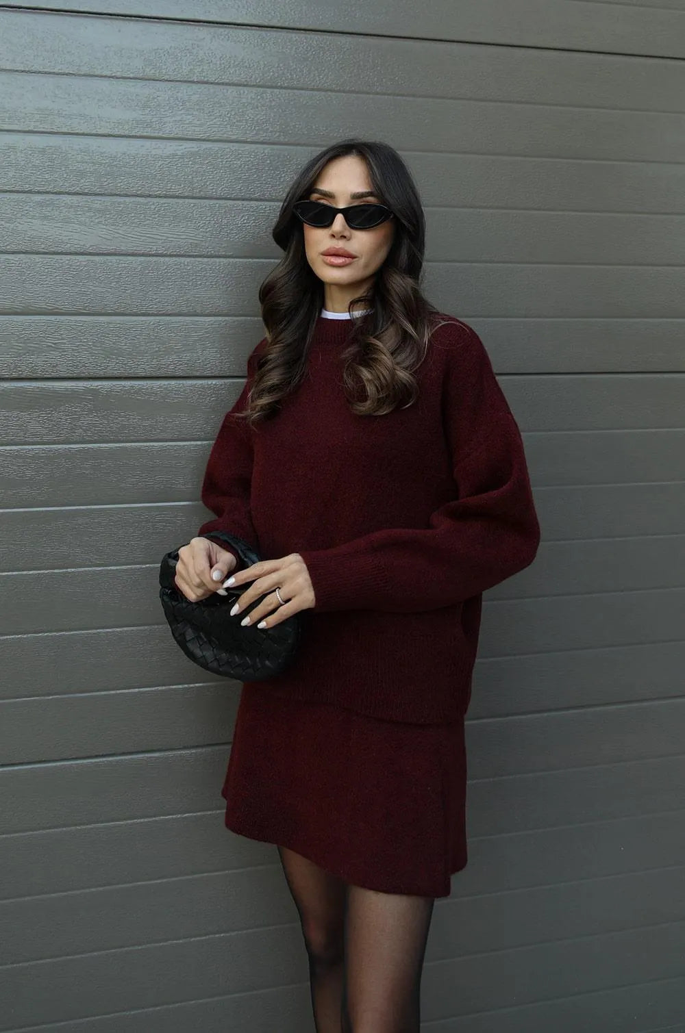 Helena ™ - Set of sweater and skirt