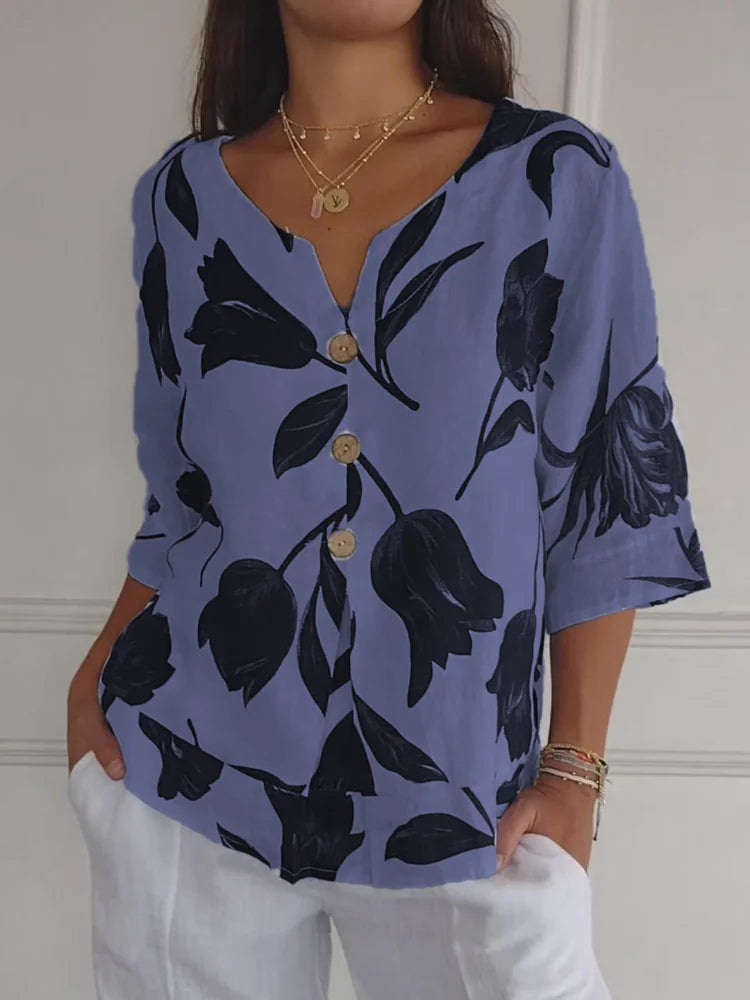 Brunhilde™ - Women's V-Neck Shirt