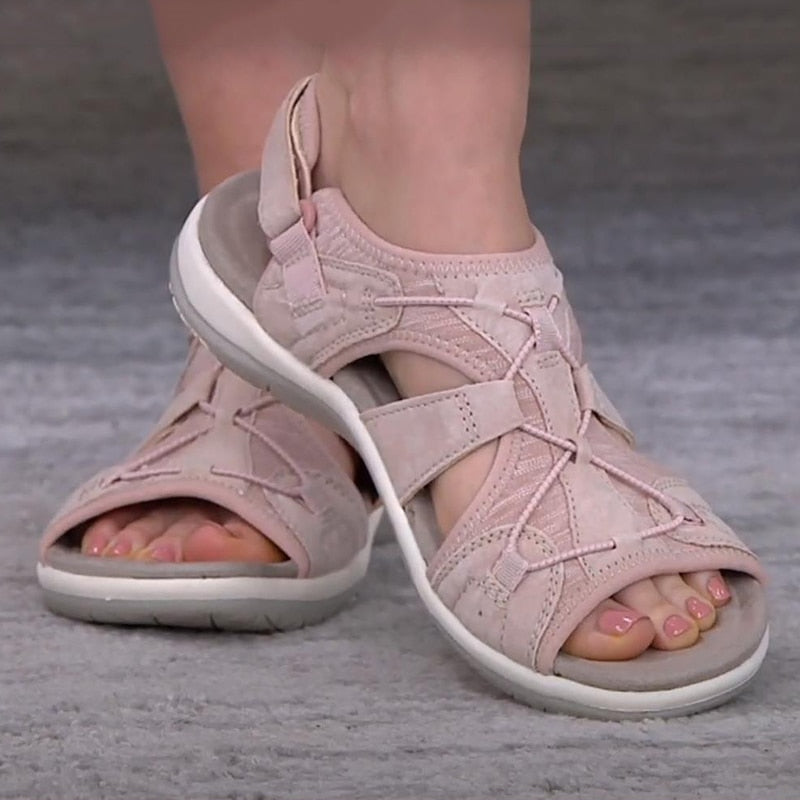 Liora™ - Stylish Adjustable Summer Shoes with Arch Support