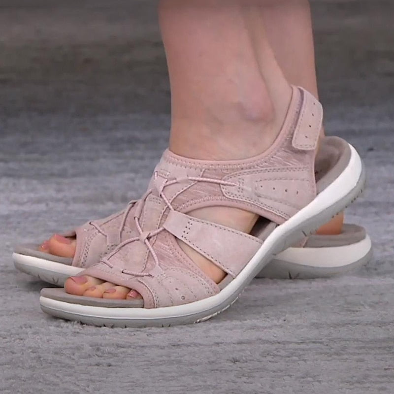 Liora™ - Stylish Adjustable Summer Shoes with Arch Support
