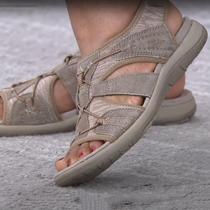 Liora™ - Stylish Adjustable Summer Shoes with Arch Support
