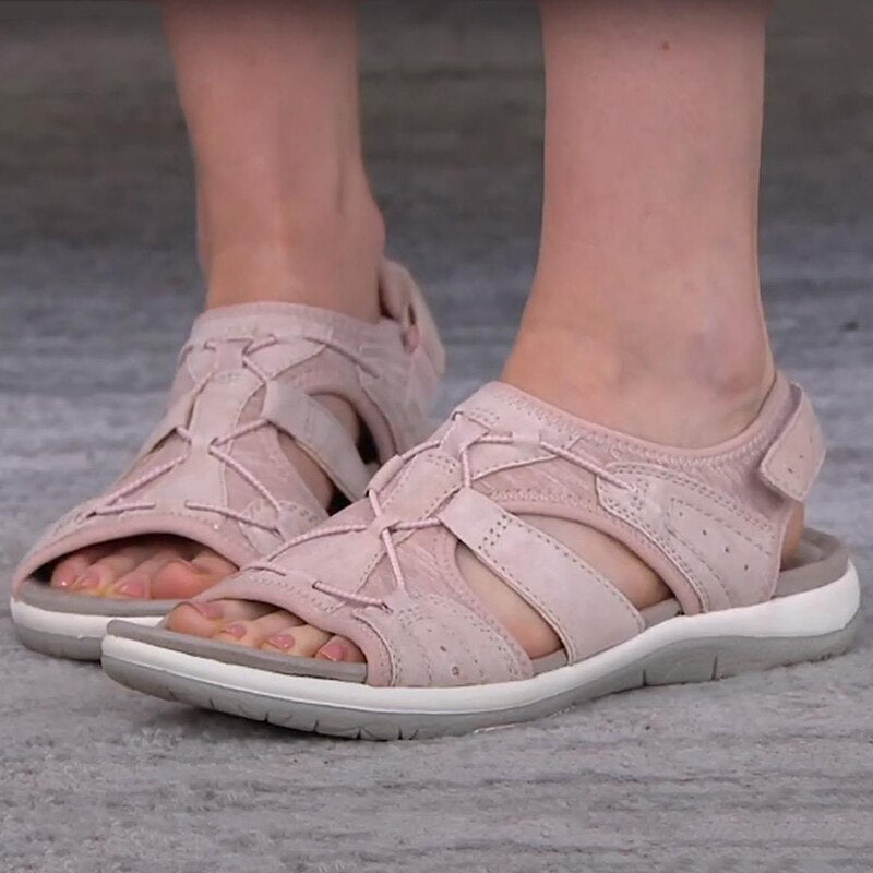 Liora™ - Stylish Adjustable Summer Shoes with Arch Support