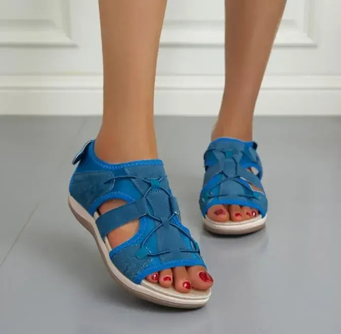 Liora™ - Stylish Adjustable Summer Shoes with Arch Support