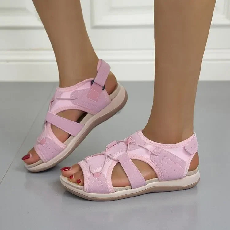 Liora™ - Stylish Adjustable Summer Shoes with Arch Support