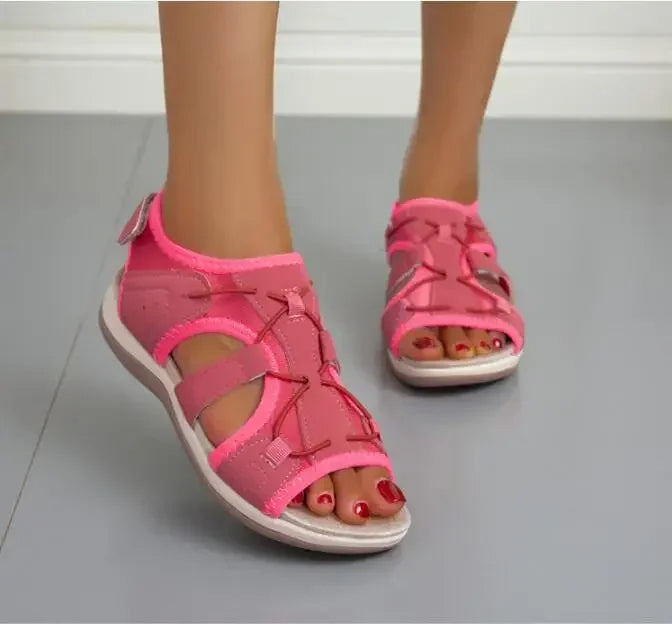 Liora™ - Stylish Adjustable Summer Shoes with Arch Support