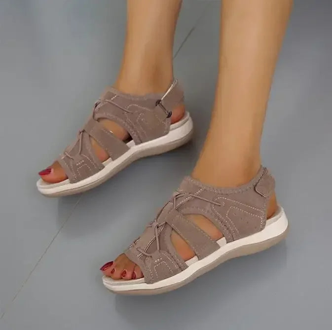 Liora™ - Stylish Adjustable Summer Shoes with Arch Support