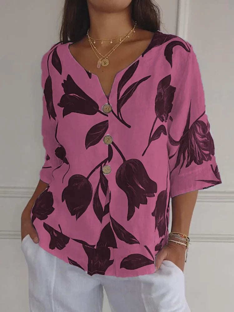 Brunhilde™ - Women's V-Neck Shirt