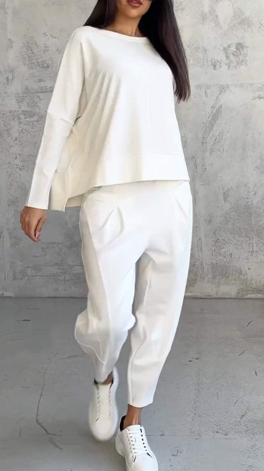 Jordyn™ - Crew Neck Long Sleeve Leisure Suit