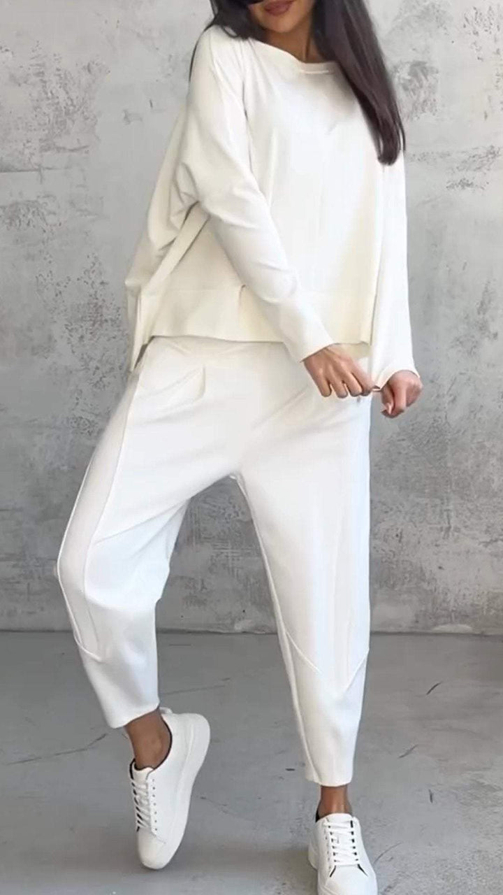 Jordyn™ - Crew Neck Long Sleeve Leisure Suit