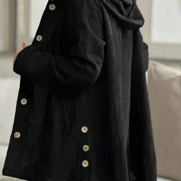Dana™ - Ribbed Hooded Coat