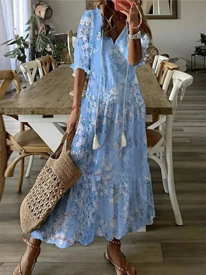 Beatrice - Boho Tummy Covering Dress